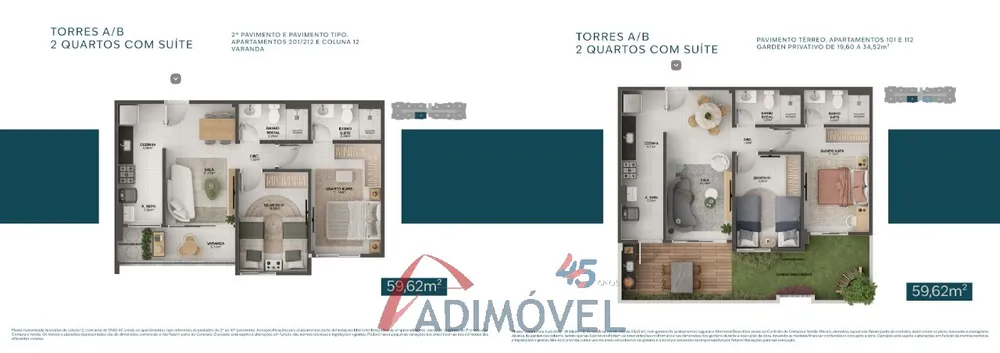 Apartamento, 2 quartos, 52 m² - Foto 11