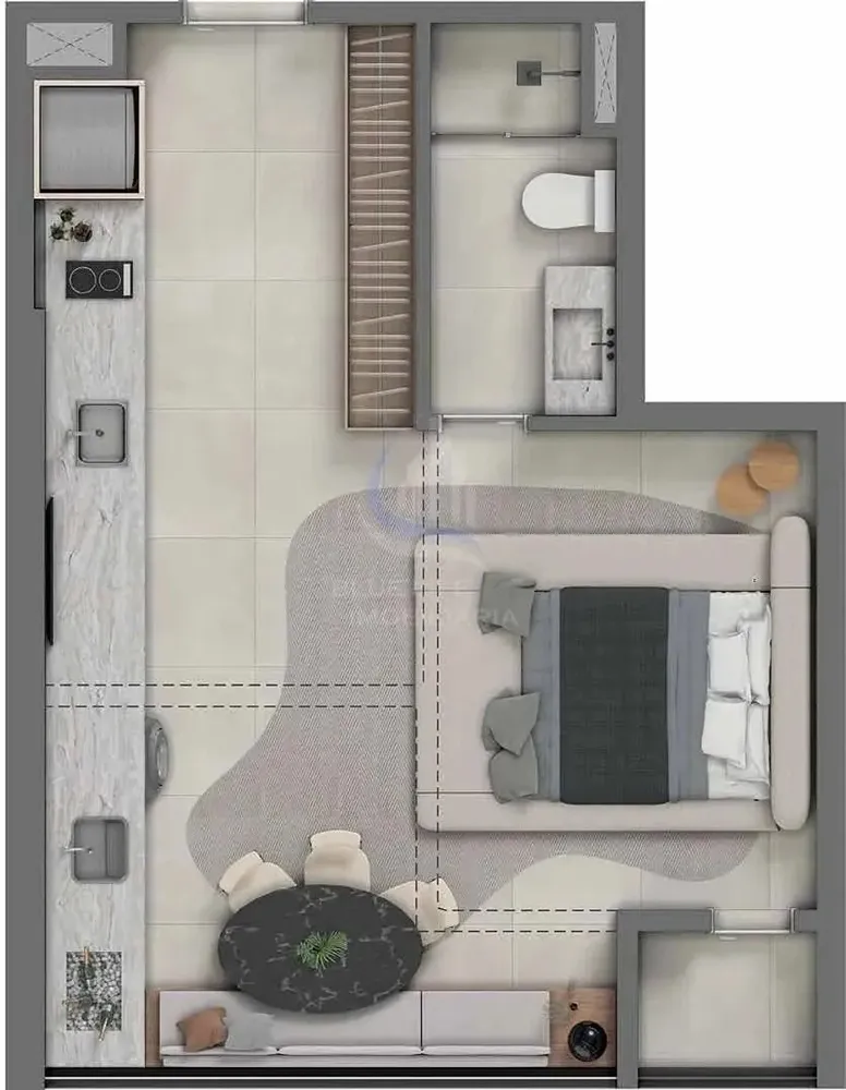 Apartamento, 1 quarto, 39 m² - Foto 12