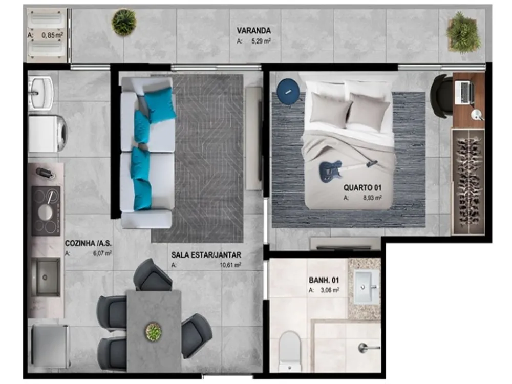 Apartamento, 3 quartos, 95 m² - Foto 5