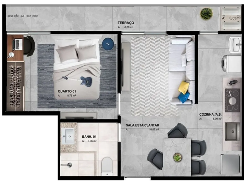 Apartamento, 3 quartos, 95 m² - Foto 7