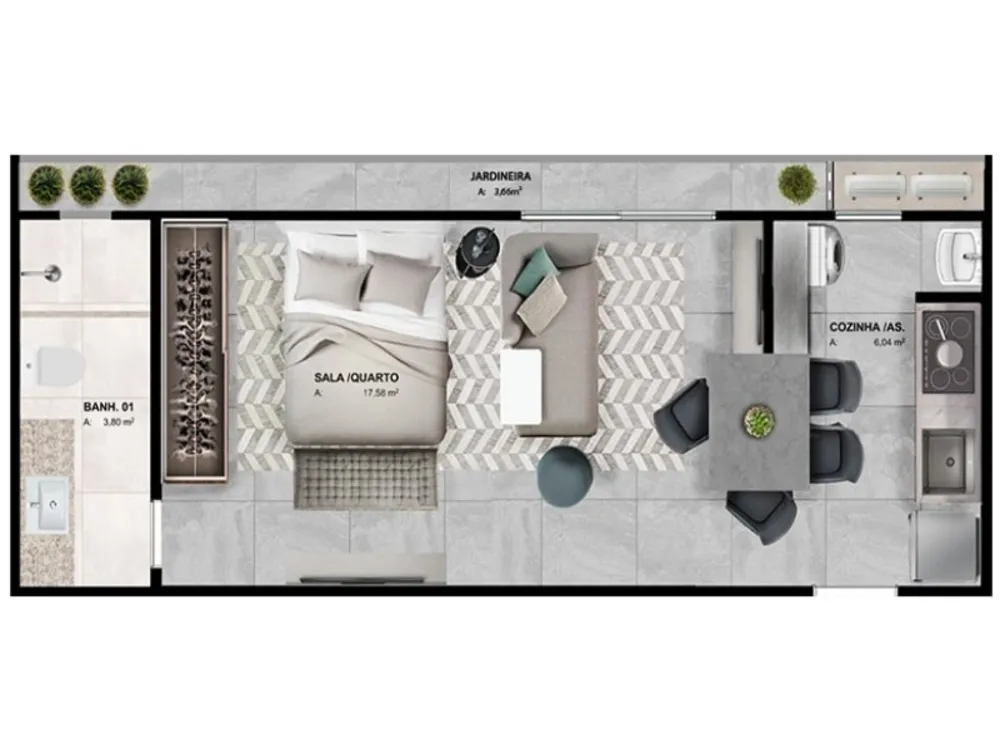 Apartamento, 3 quartos, 95 m² - Foto 9