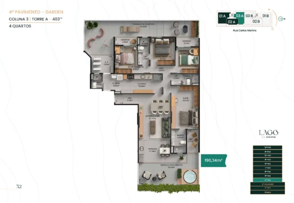 Apartamento, 4 quartos, 154 m² - Foto 7