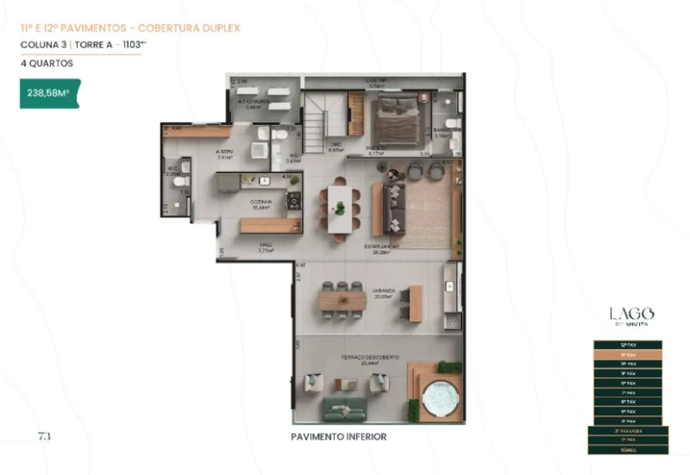 Apartamento, 4 quartos, 154 m² - Foto 10