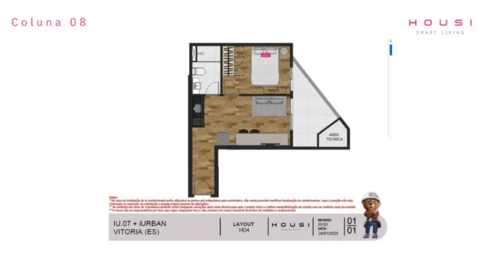 Apartamento, 2 quartos, 65 m² - Foto 9