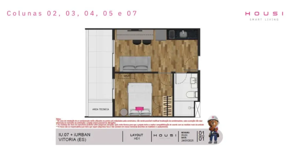 Apartamento, 2 quartos, 65 m² - Foto 7