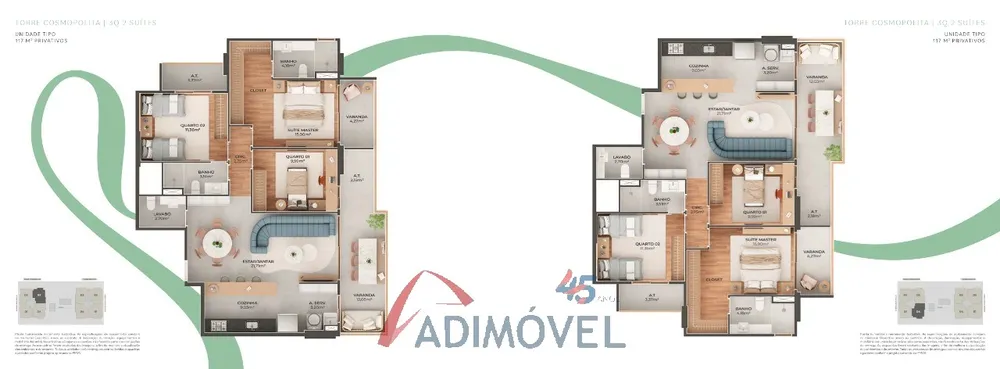 Apartamento, 3 quartos, 117 m² - Foto 14