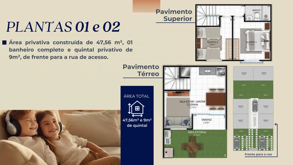 Casa, 2 quartos, 47 m² - Foto 6
