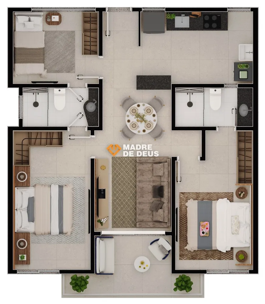 Apartamento, 3 quartos, 78 m² - Foto 9