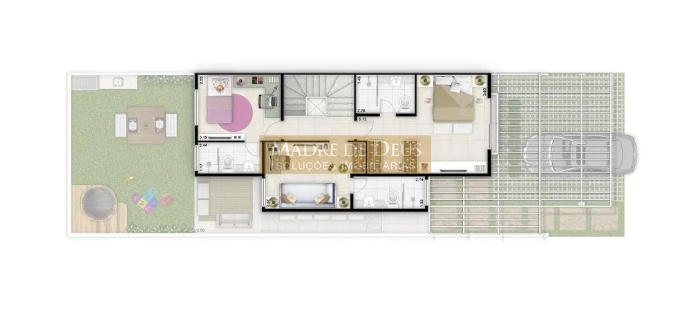 Casa, 4 quartos, 185 m² - Foto 2