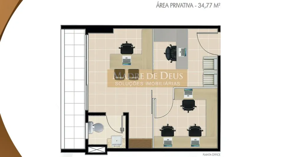 Sala-Conjunto, 49 m² - Foto 8