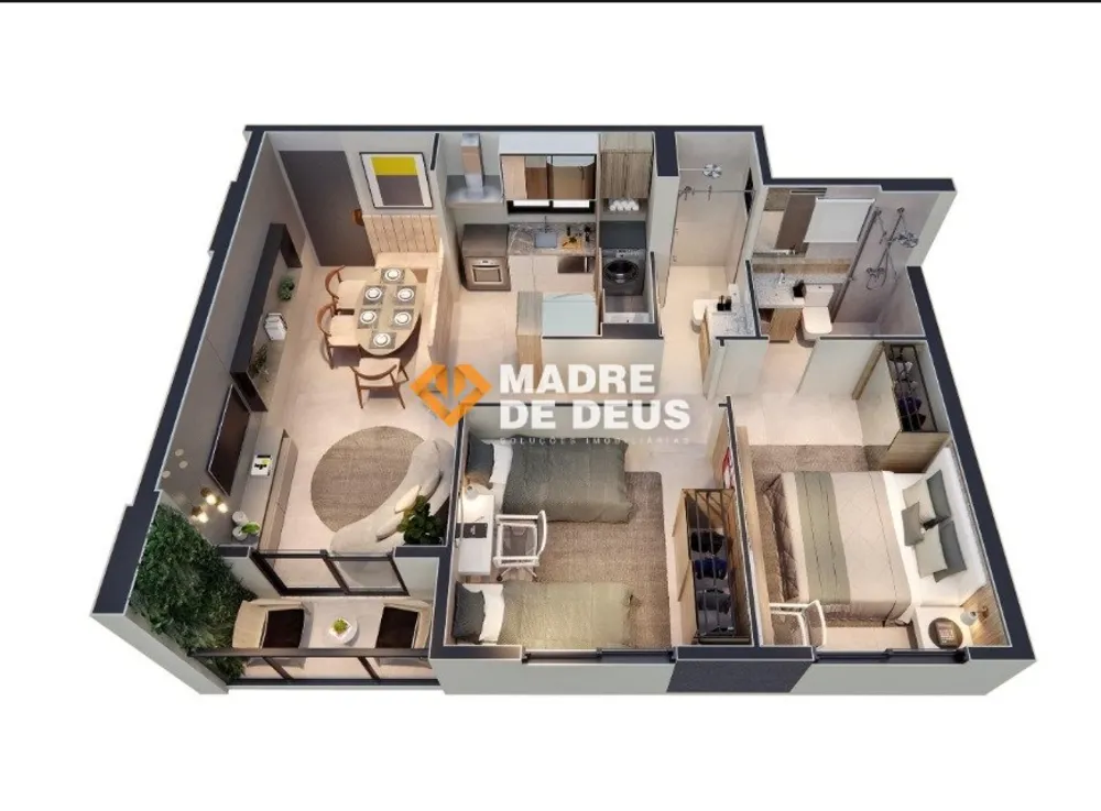 Apartamento, 2 quartos, 51 m² - Foto 5