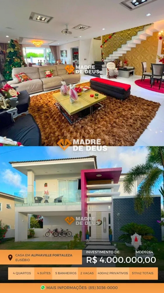 Casa de Condomínio, 4 quartos - Foto 4