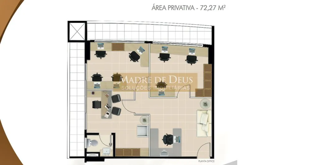Sala-Conjunto, 93 m² - Foto 2