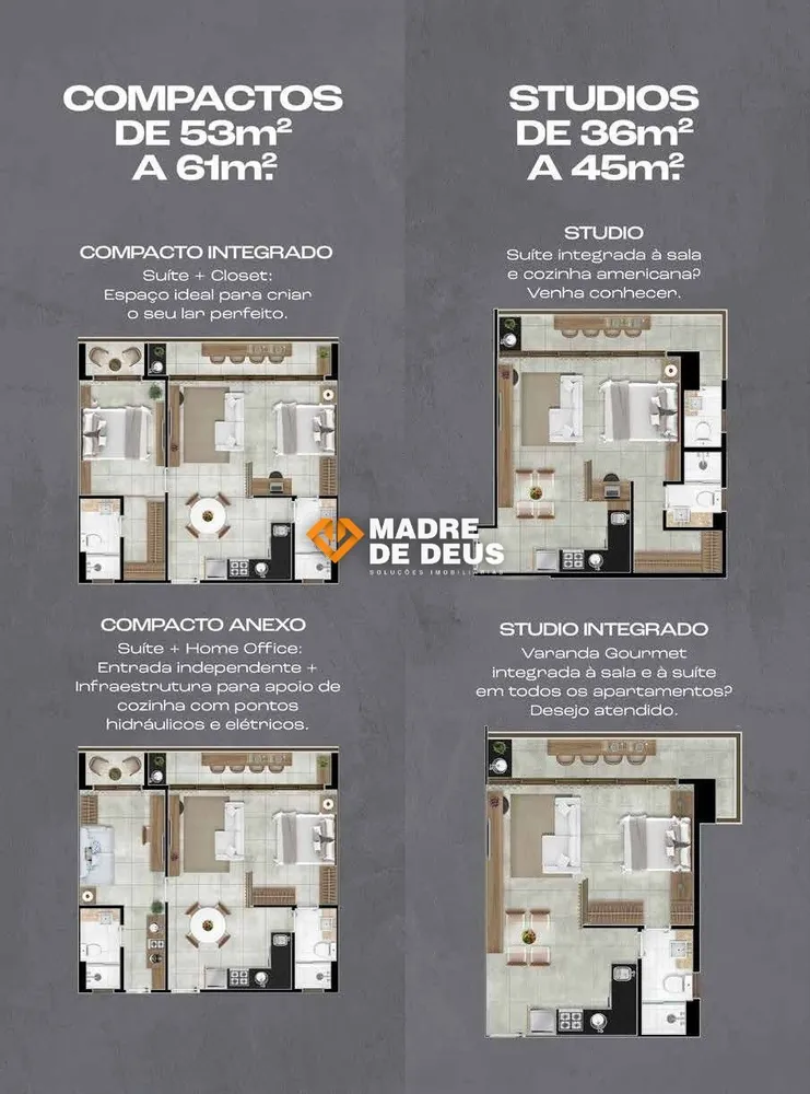 Apartamento, 1 quarto, 36 m² - Foto 7
