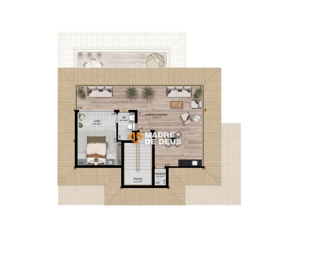 Casa de Condomínio, 5 quartos - Foto 2