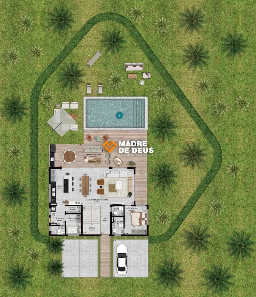 Casa de Condomínio, 5 quartos - Foto 8