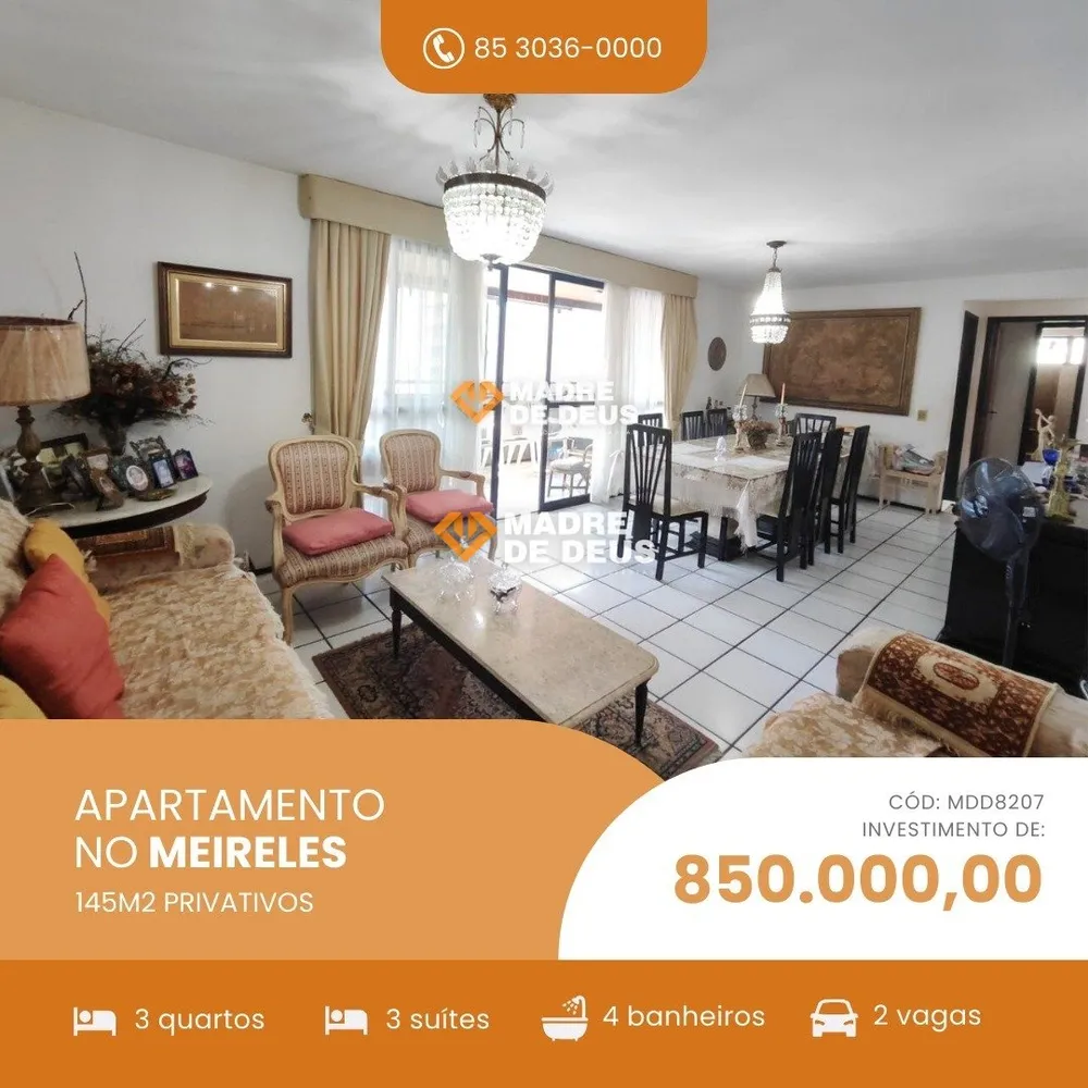 Apartamento, 3 quartos, 145 m² - Foto 1
