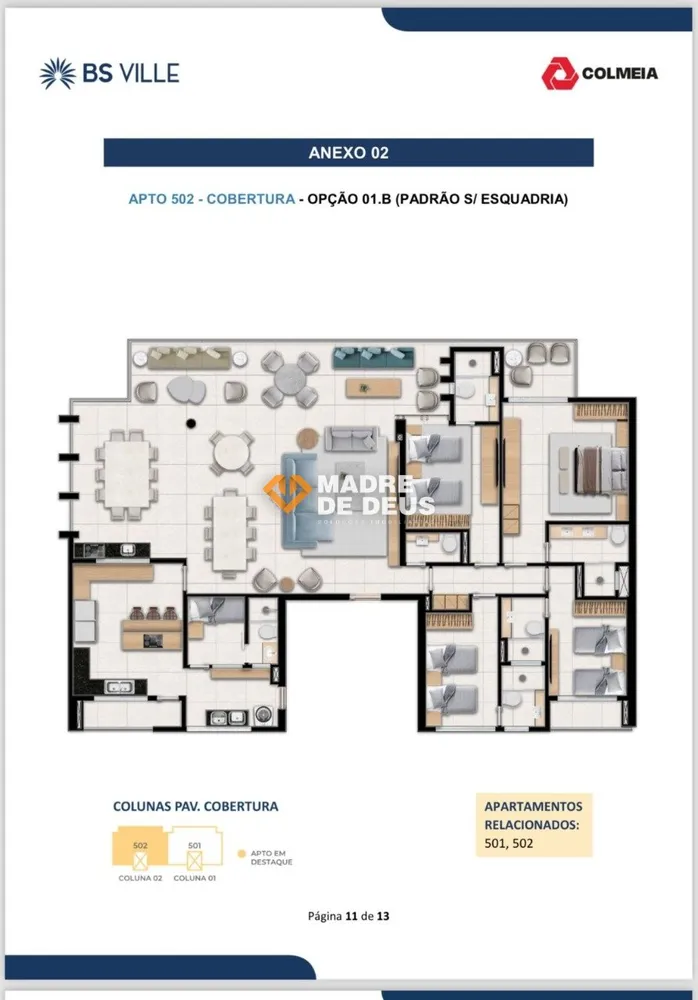Cobertura, 4 quartos, 233 m² - Foto 6