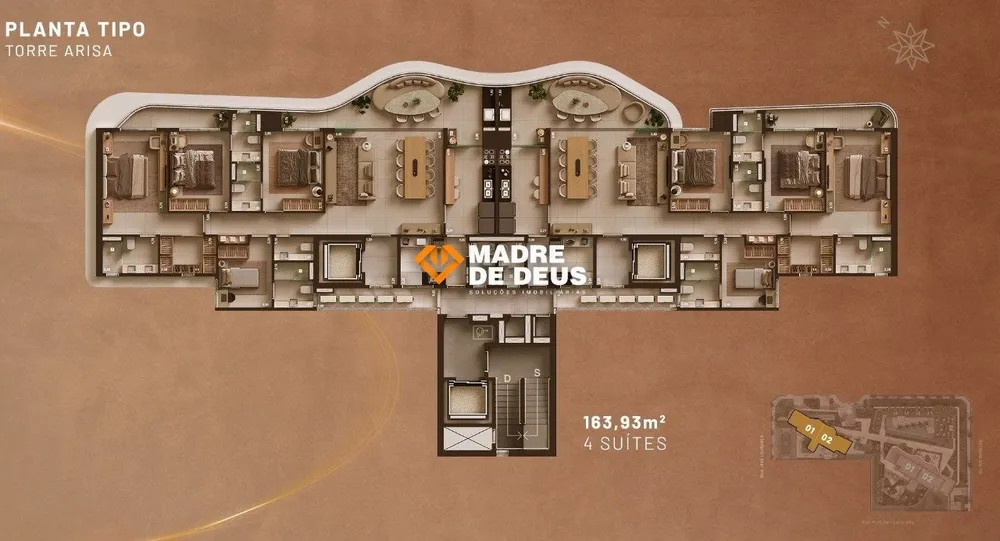 Apartamento, 4 quartos, 163 m² - Foto 10