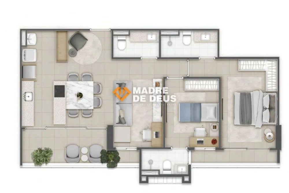 Apartamento, 2 quartos, 79 m² - Foto 7