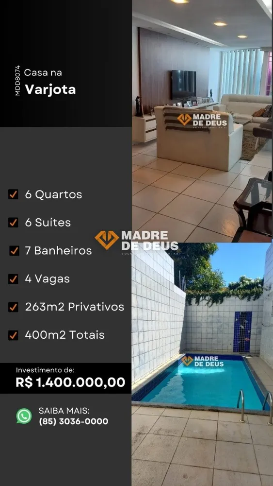 Casa, 6 quartos, 263 m² - Foto 3