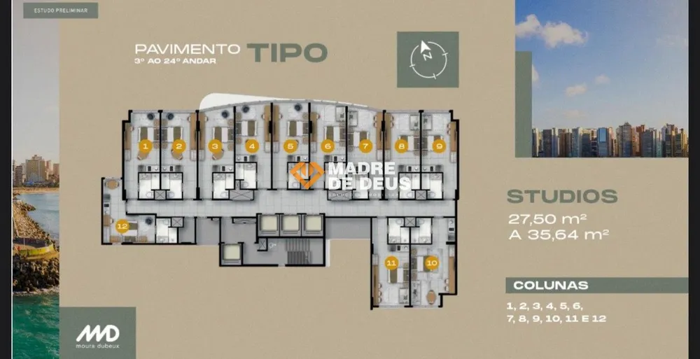 Apartamento, 1 quarto, 28 m² - Foto 9