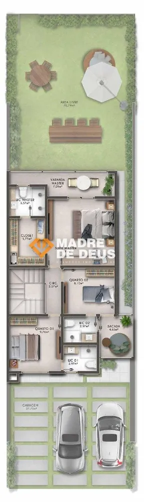 Casa de Condomínio, 4 quartos - Foto 8