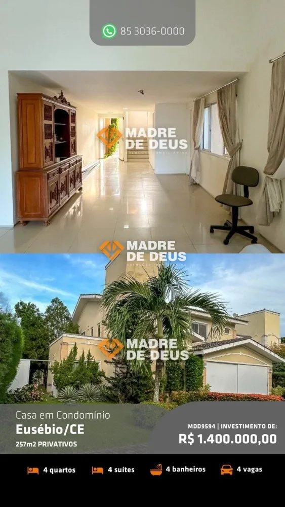 Casa de Condomínio, 4 quartos - Foto 8