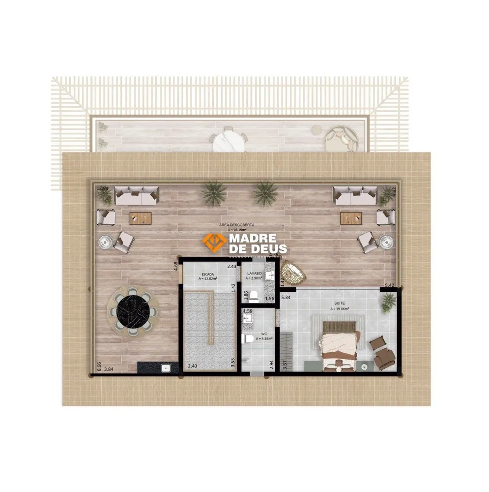 Casa de Condomínio, 6 quartos - Foto 4
