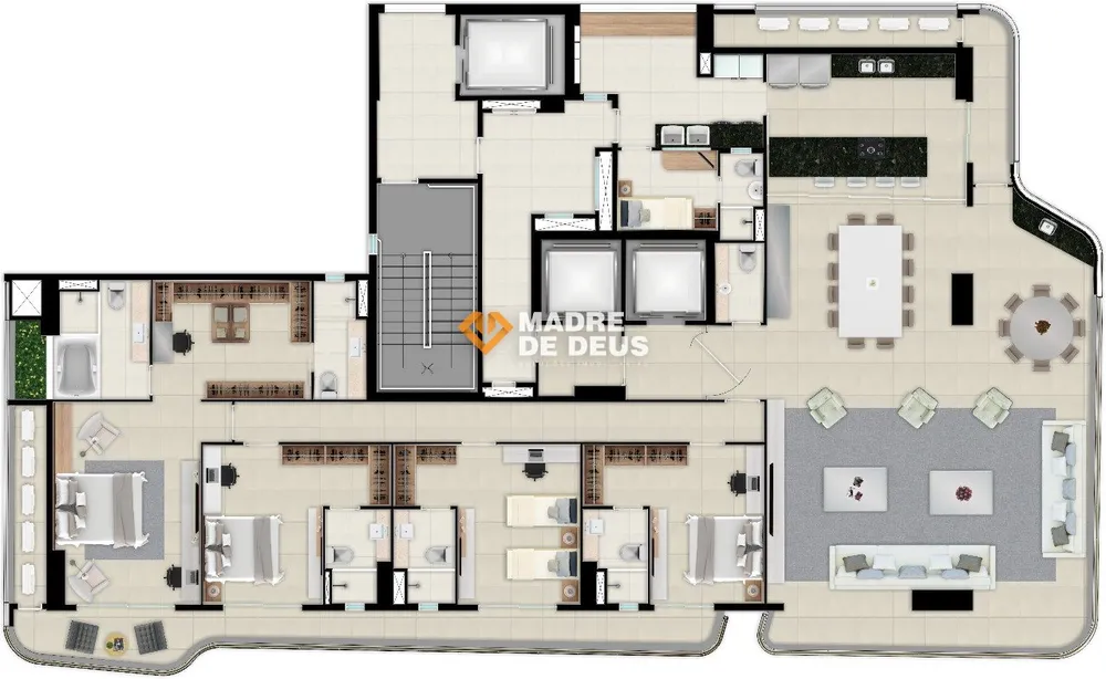 Apartamento, 4 quartos, 301 m² - Foto 4
