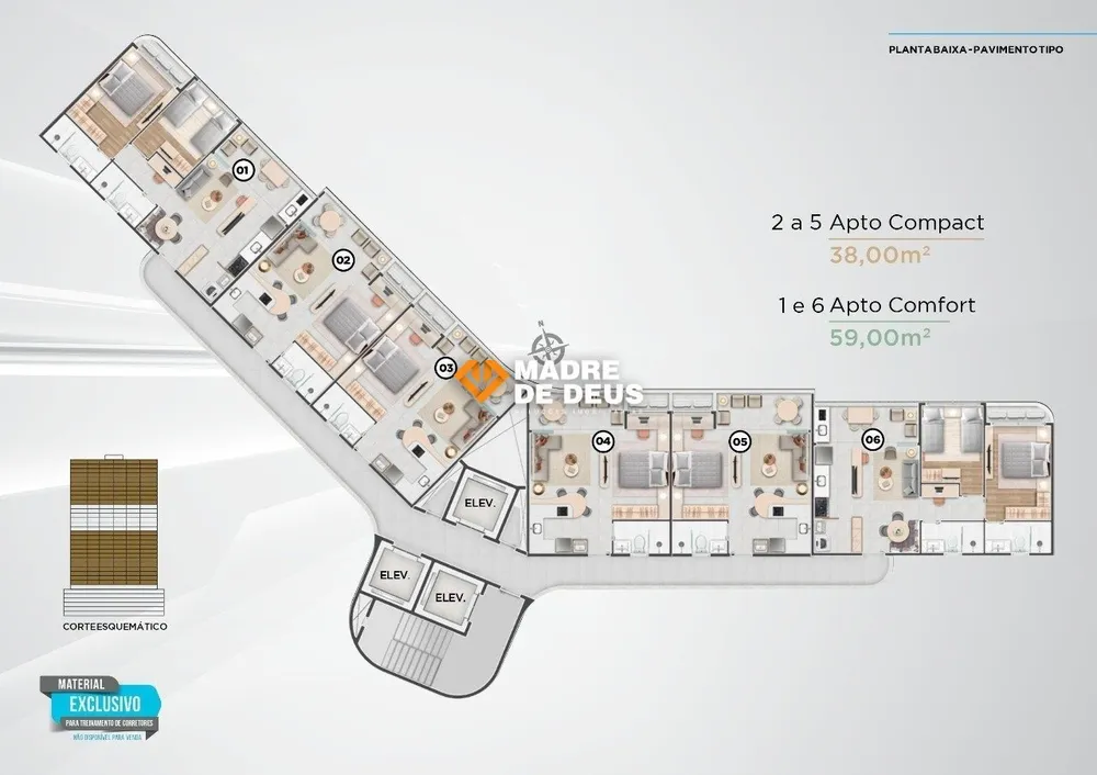 Apartamento, 1 quarto, 60 m² - Foto 6