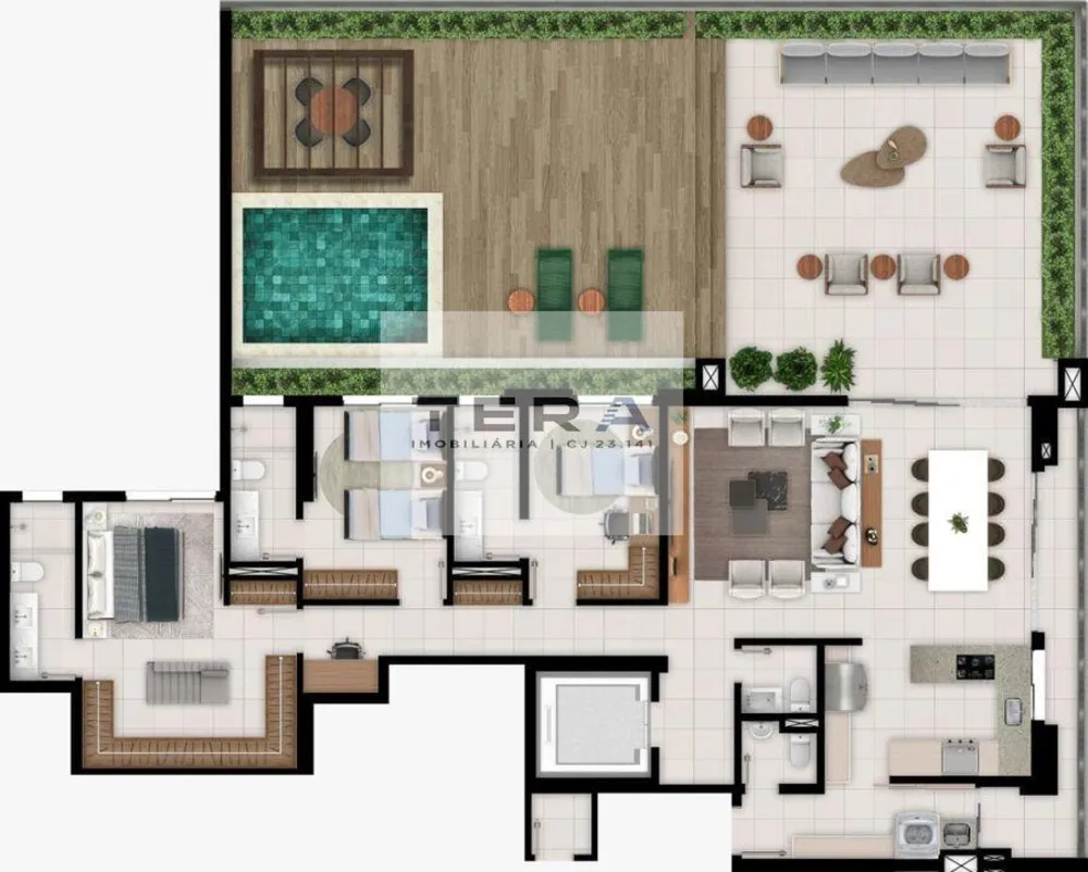 Apartamento, 3 quartos, 174 m² - Foto 12