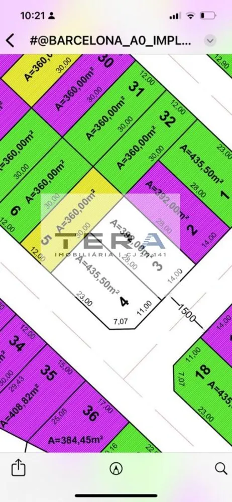Terreno, 435 m² - Foto 1