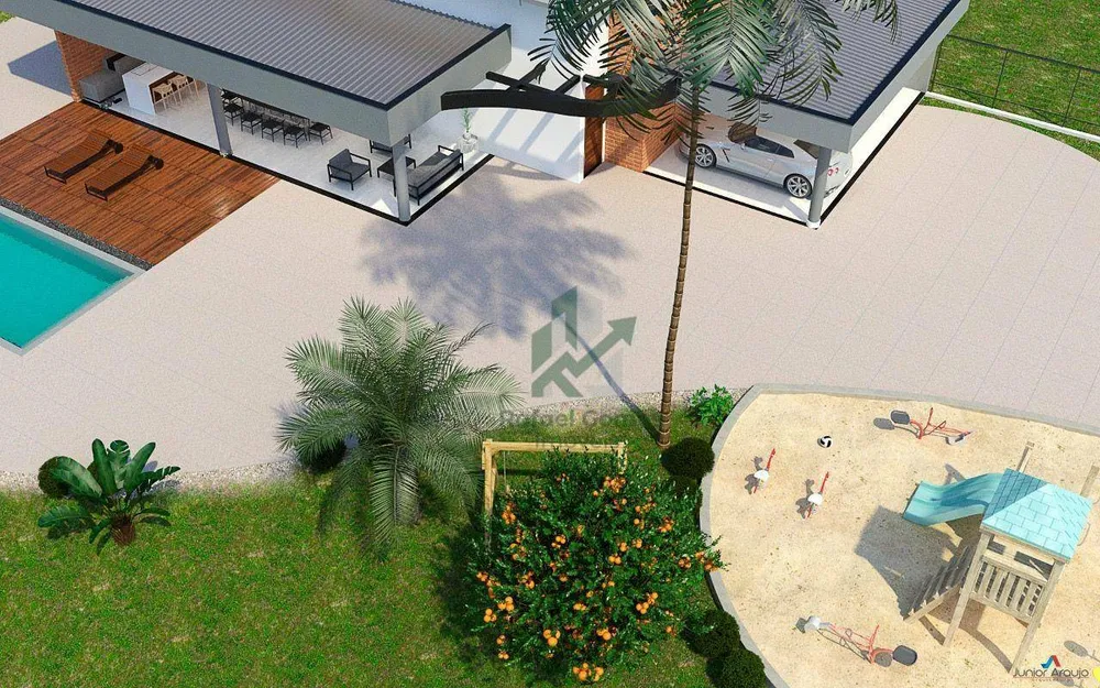 Chácara, 3 quartos, 1500 m² - Foto 1