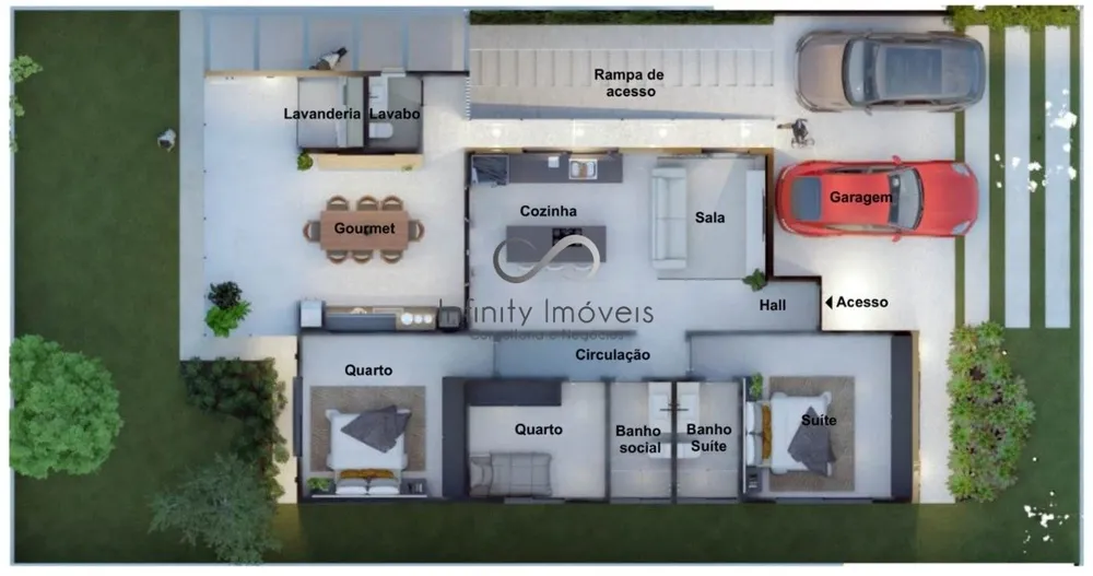 Casa de Condomínio, 4 quartos - Foto 6