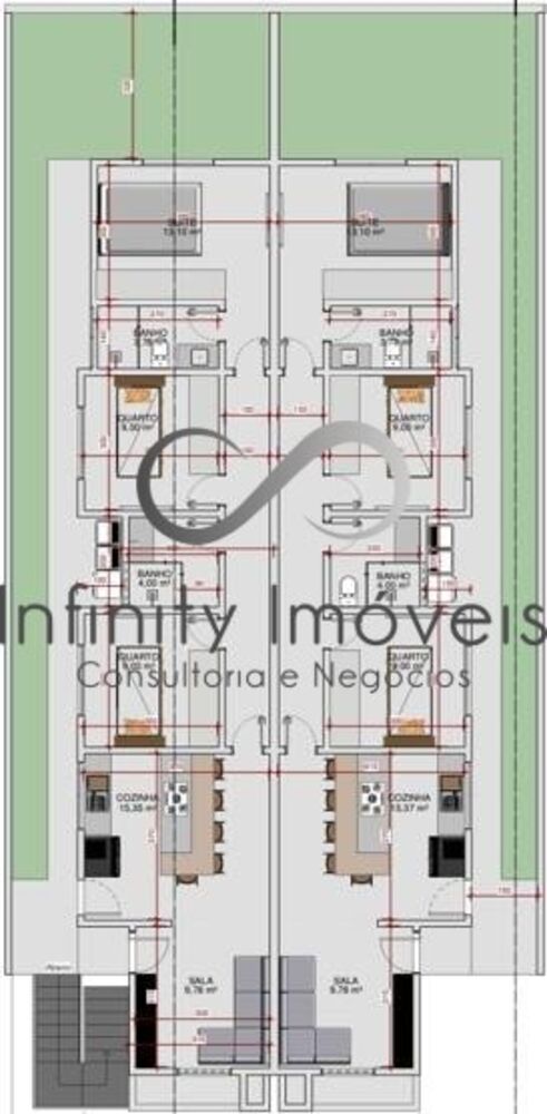 Casa, 3 quartos, 100 m² - Foto 9
