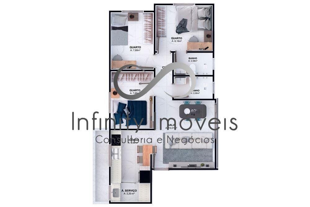 Apartamento, 3 quartos, 123 m² - Foto 3