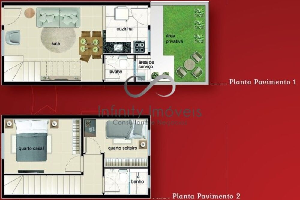 Casa de Condomínio, 2 quartos - Foto 11