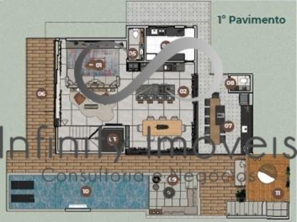 Casa de Condomínio, 3 quartos - Foto 4