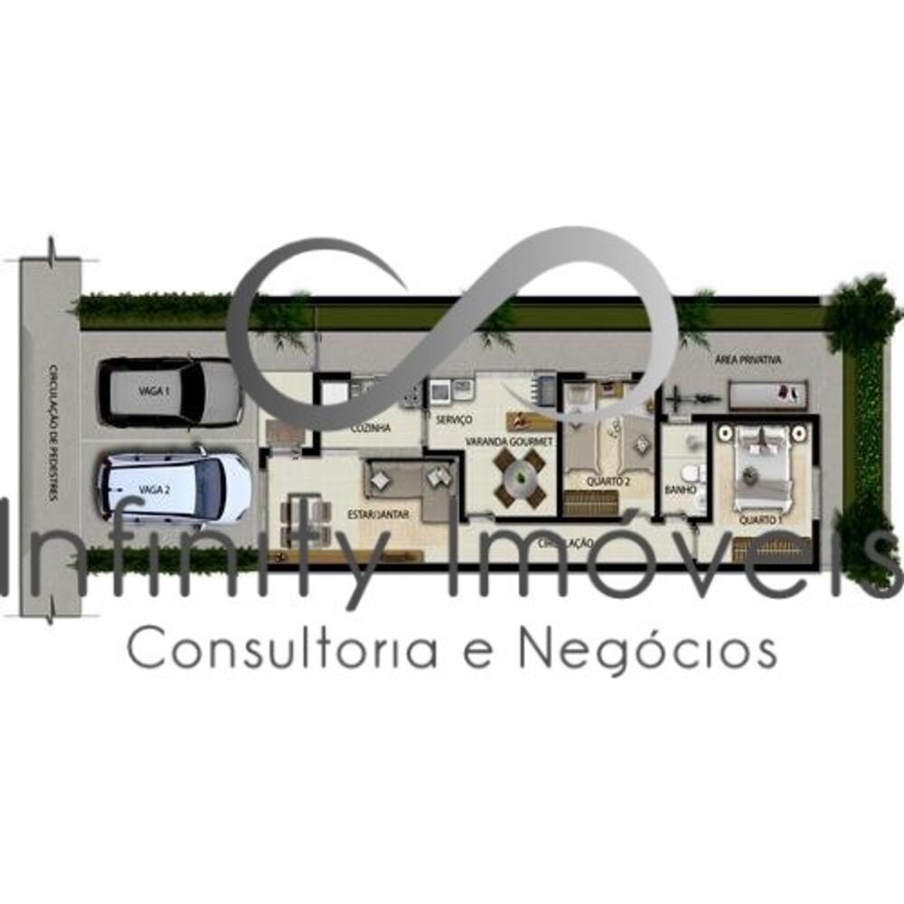 Casa de Condomínio, 2 quartos - Foto 12