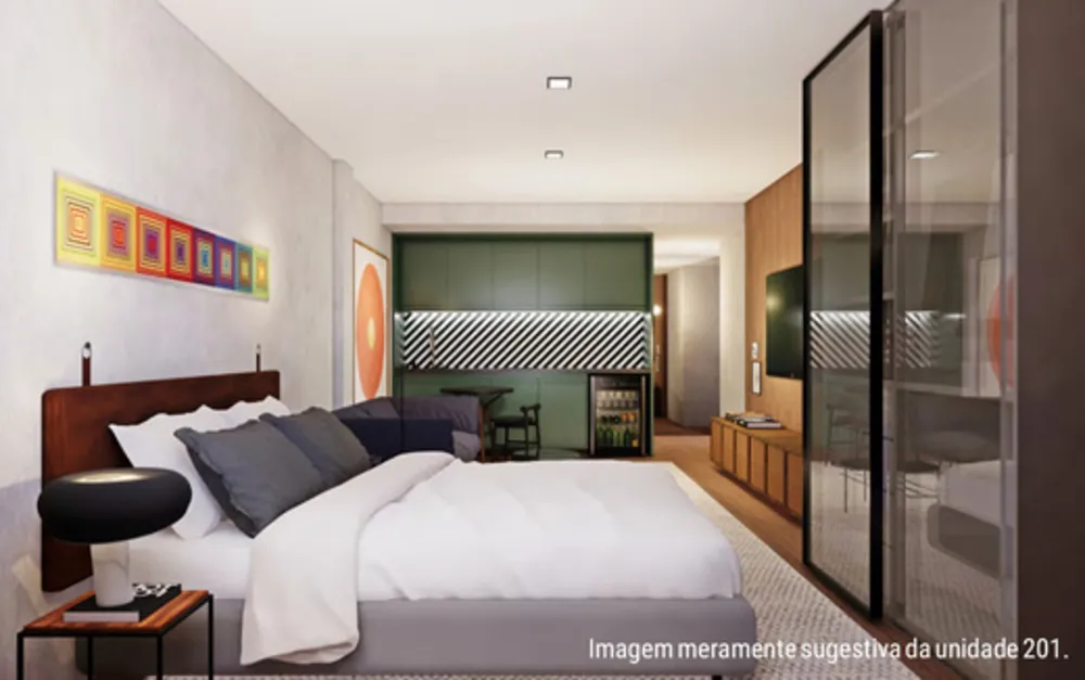 Apartamento, 1 quarto, 35 m² - Foto 5
