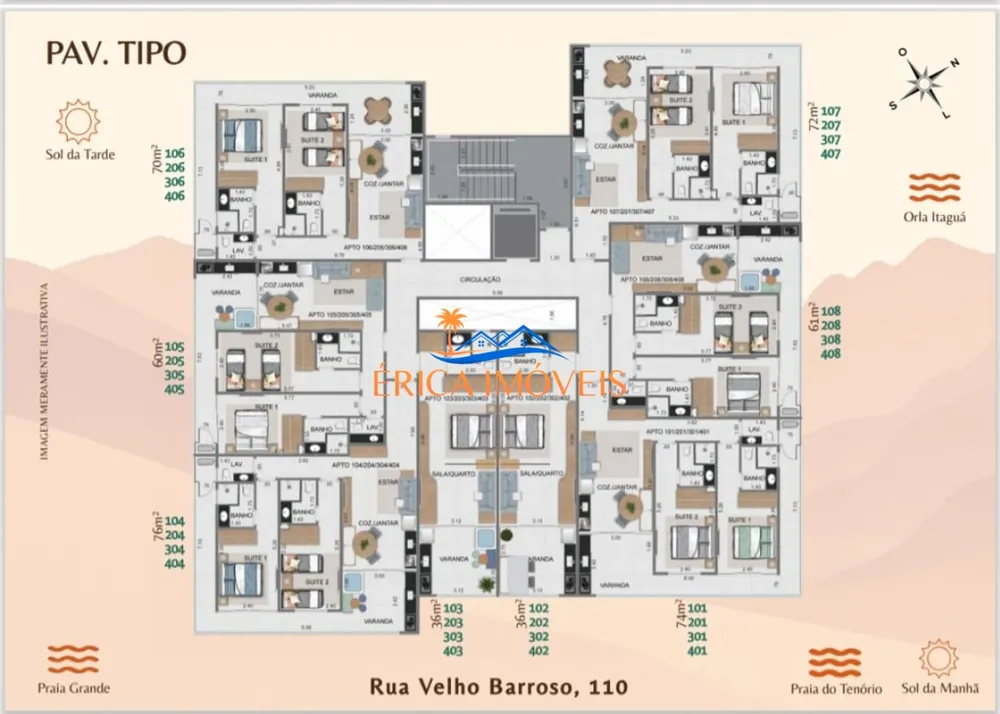 Apartamento, 1 quarto, 36 m² - Foto 10
