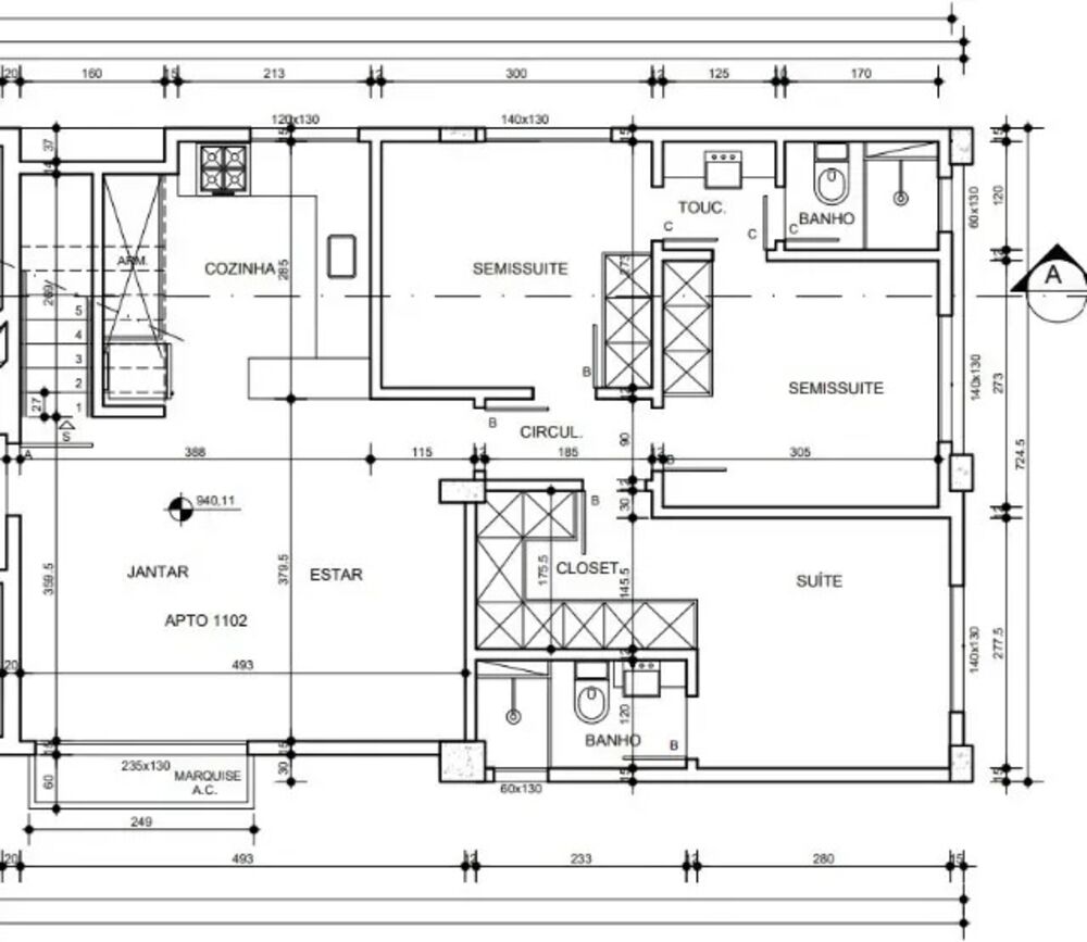 Cobertura, 4 quartos, 180 m² - Foto 11