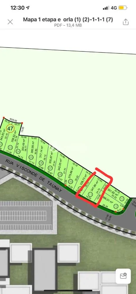 Terreno, 347 m² - Foto 3