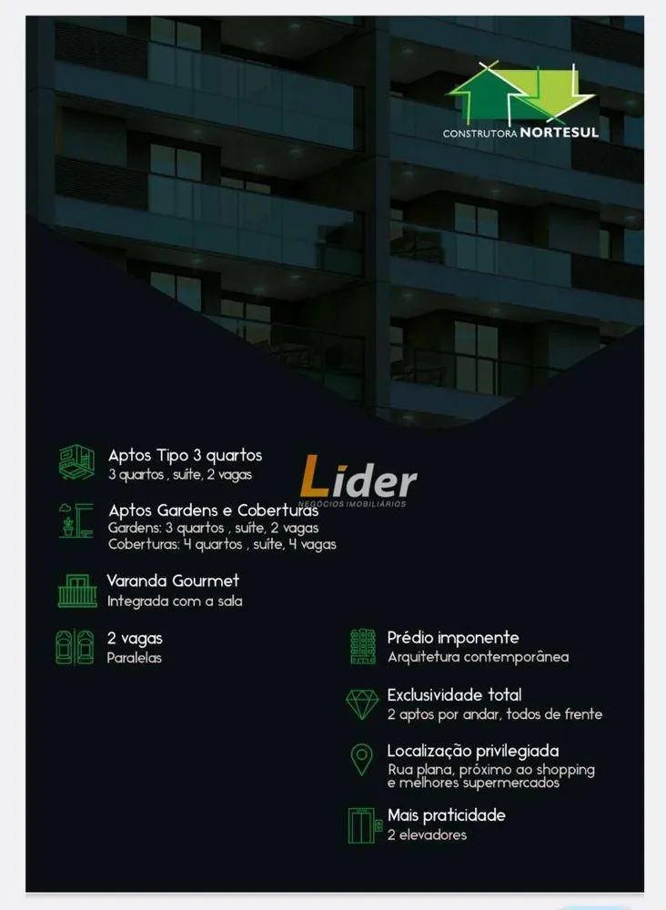 Apartamento, 3 quartos, 127 m² - Foto 2
