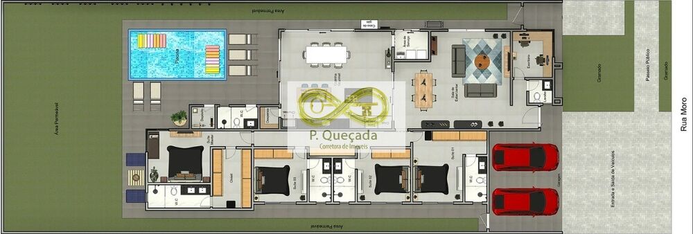 Casa, 4 quartos, 276 m² - Foto 3