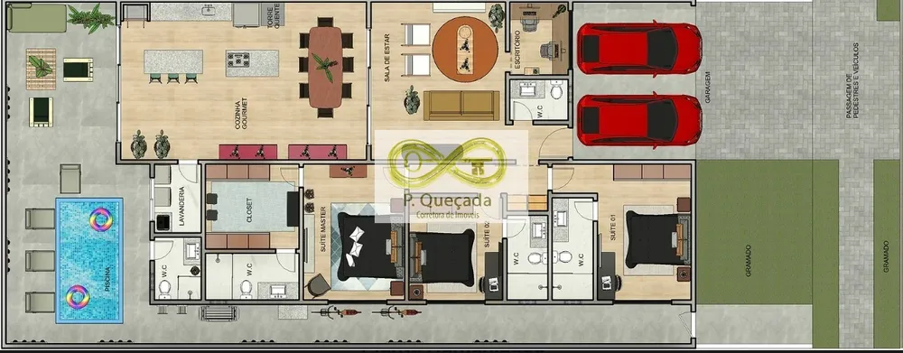 Casa, 3 quartos, 195 m² - Foto 15