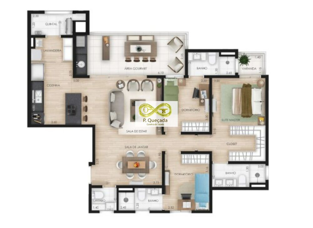 Apartamento, 3 quartos, 114 m² - Foto 10