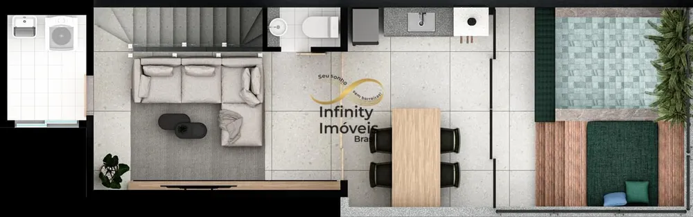 Cobertura, 2 quartos, 108 m² - Foto 4