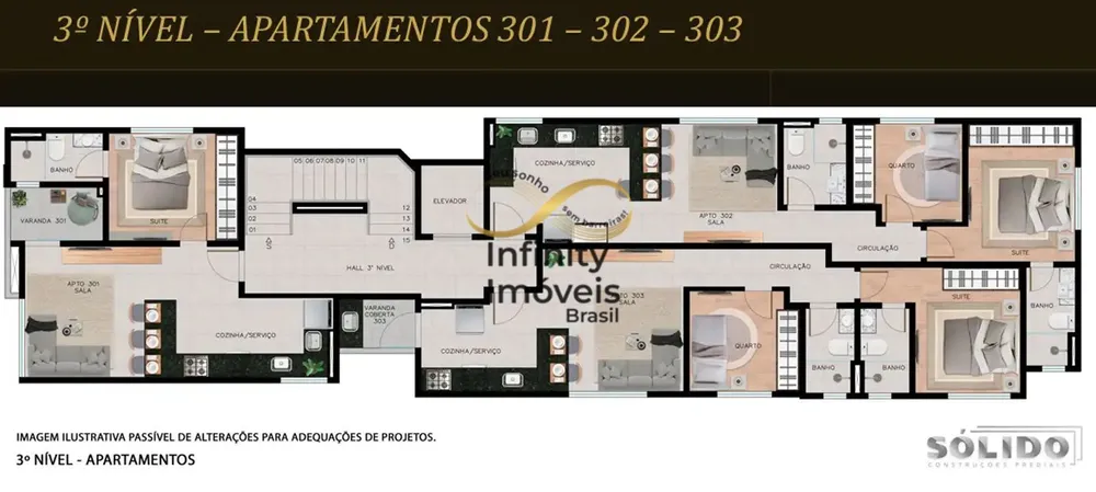Apartamento, 2 quartos, 56 m² - Foto 4